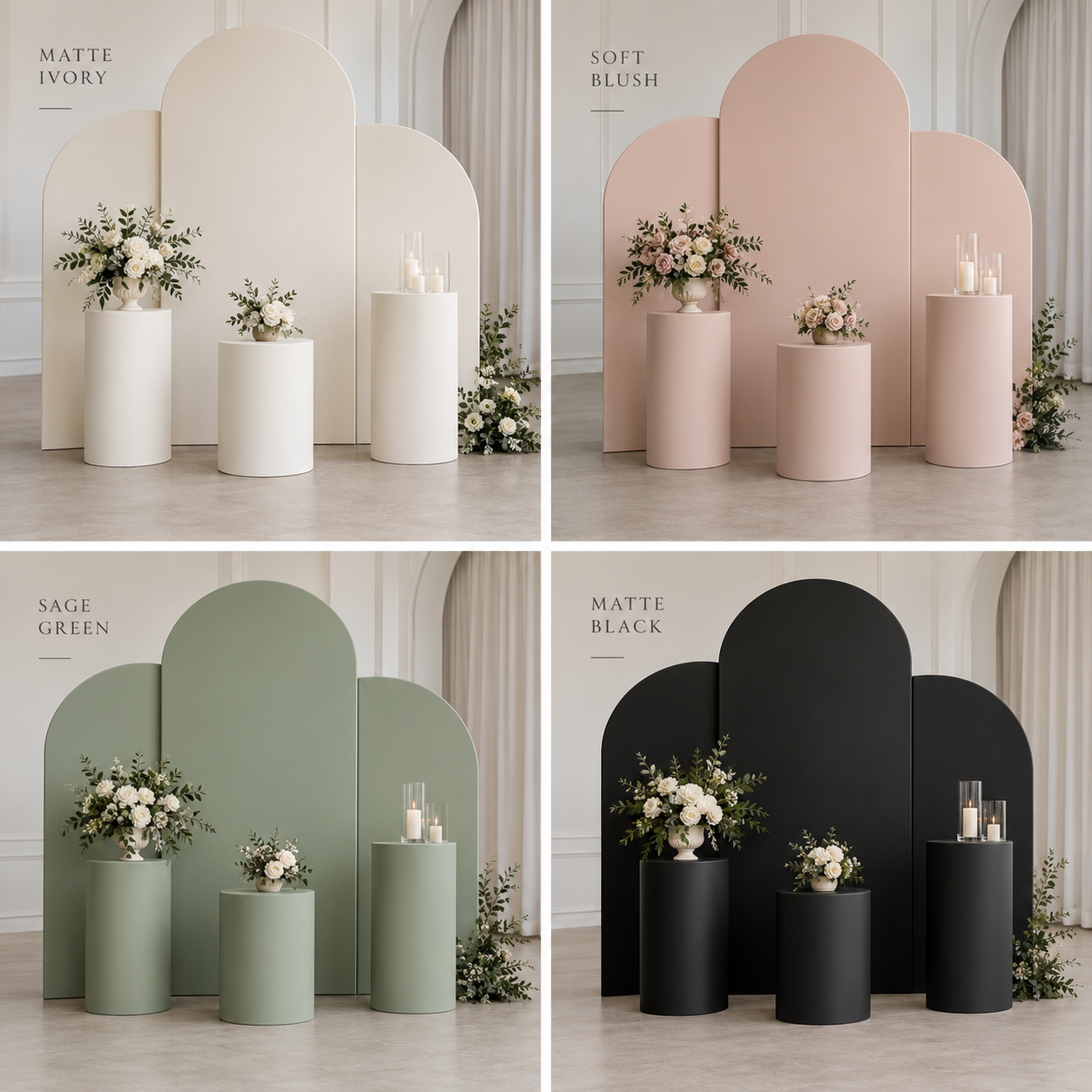 Backdrops & Arches event prop rentals in Tampa Bay