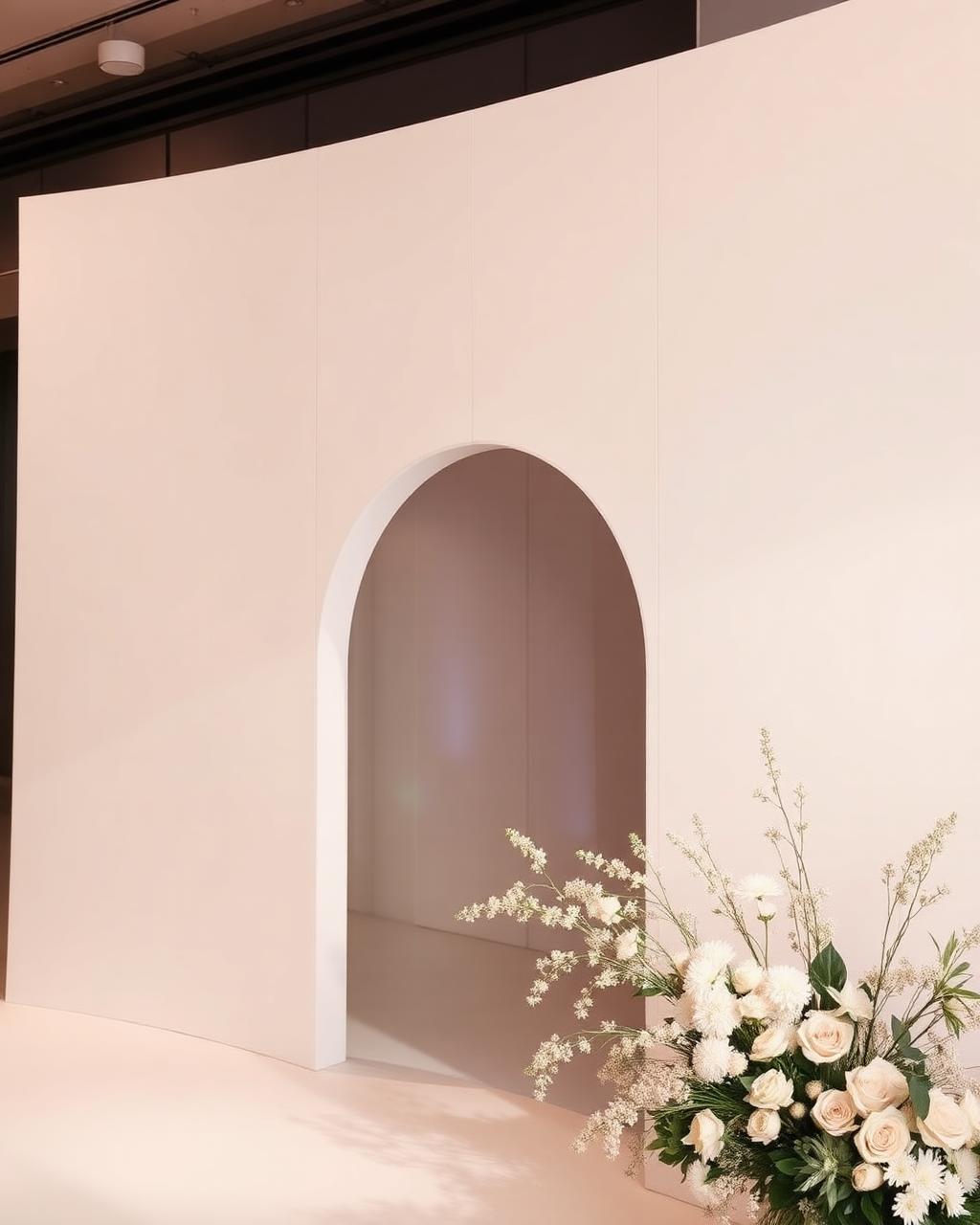 Curved Panel Wall — Crafted Scene concept concept