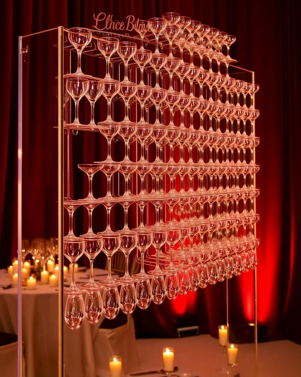 Champagne Wall — Crafted Scene concept concept